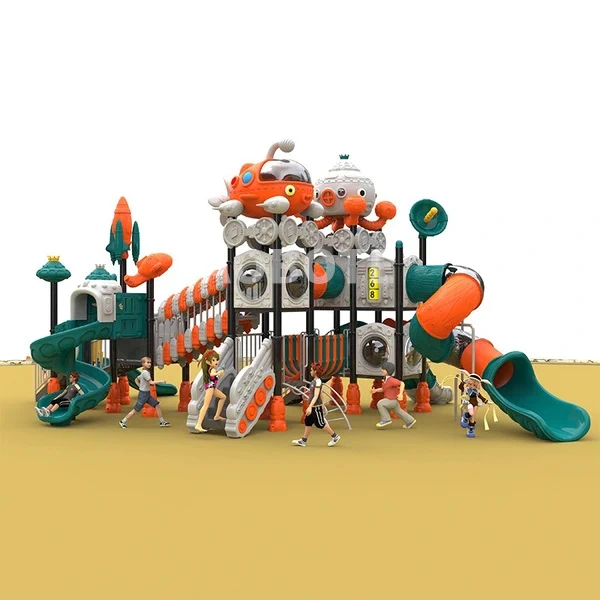 Outdoor Playground Plastics Slide