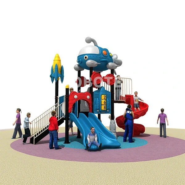 Plastic Outdoor Playground Equipment 