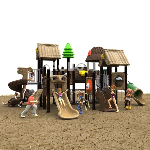 Children outdoor playground equipment