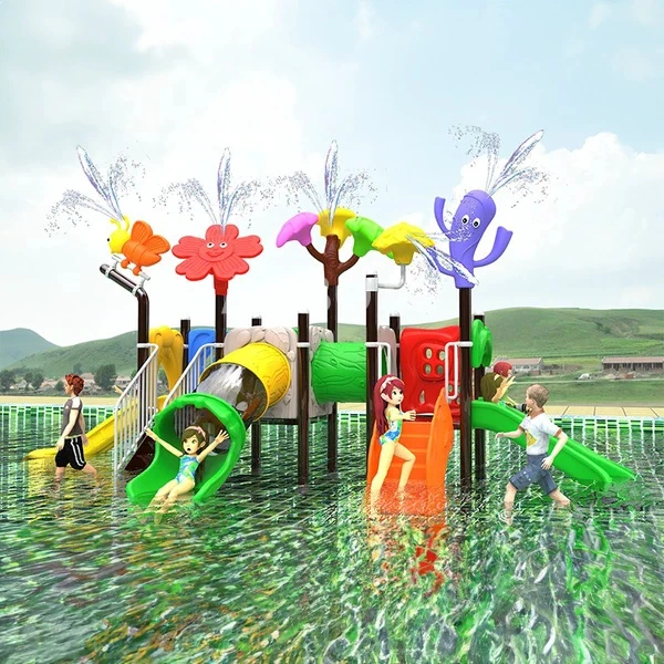 outdoor plastic slide