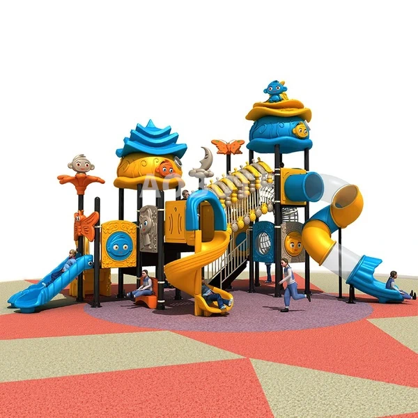 outdoor slide playground